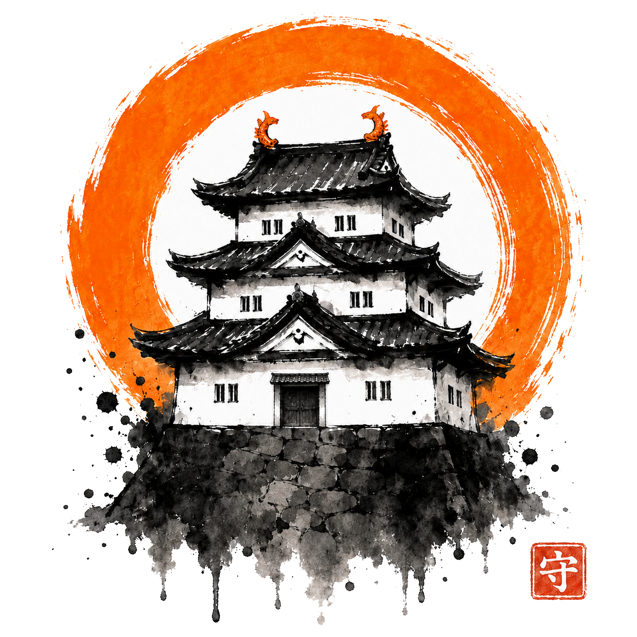 COINCUBE Tenshu, the keep